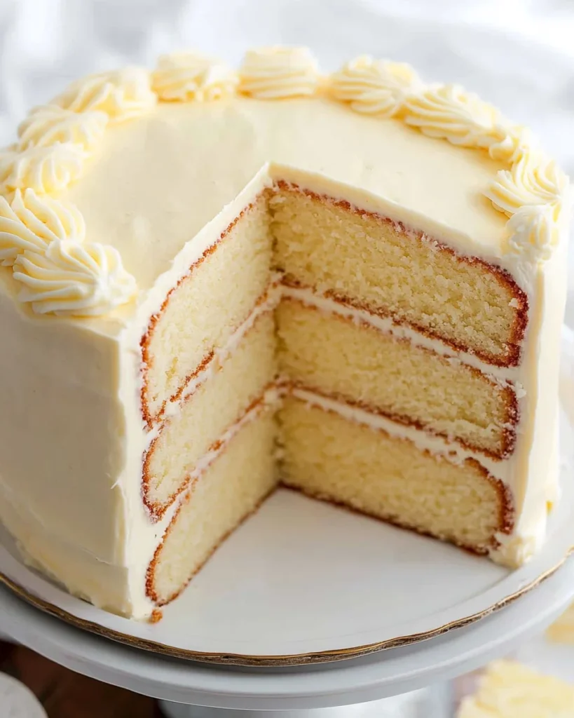 Homemade Vanilla Cake