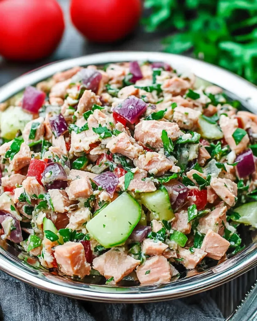 10-Minute Mediterranean Tuna Salad