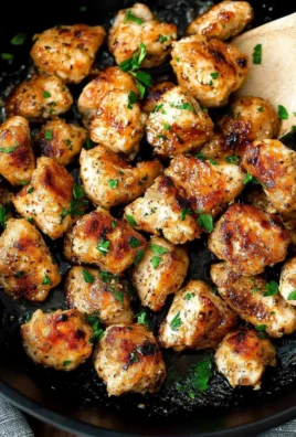 15-Minute Garlic Butter Chicken Bites