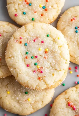 {3-Ingredient} Easy Sugar Cookies