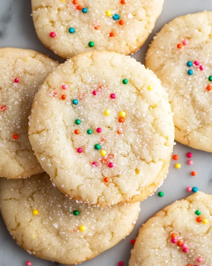 {3-Ingredient} Easy Sugar Cookies