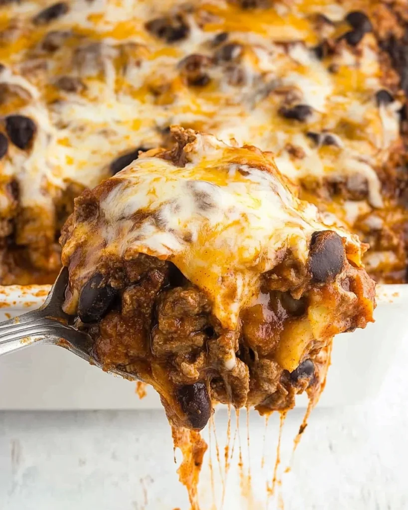 Beef Enchilada Casserole
