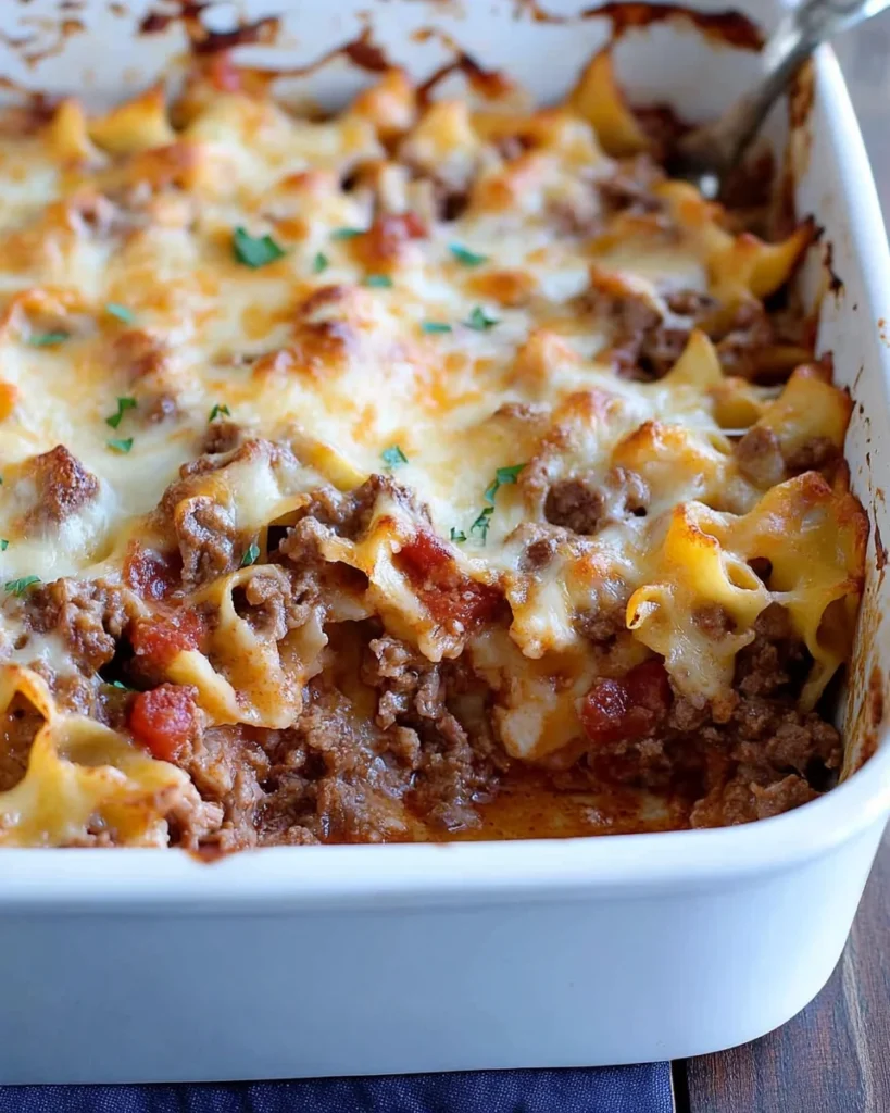 Beef Lombardi Casserole