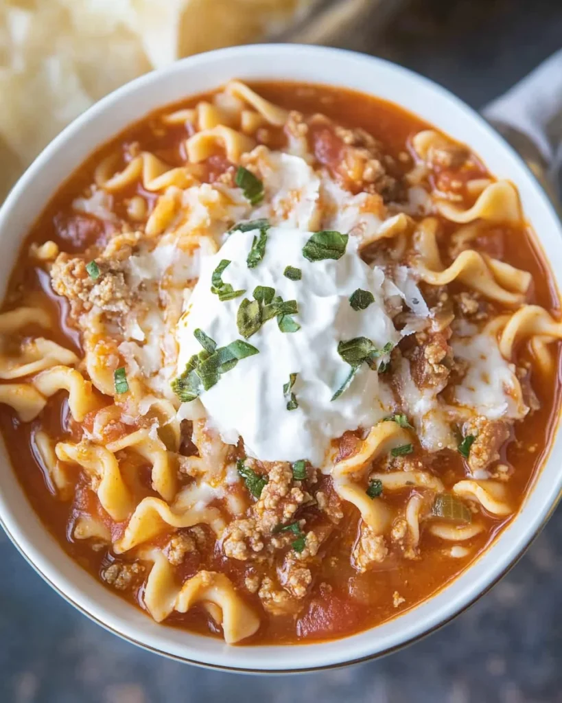 Best Lasagna Soup Recipe