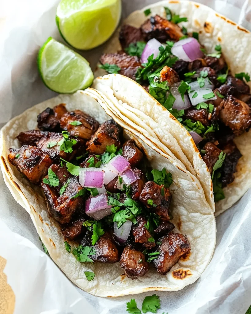 Carne Asada Mexican Street Tacos