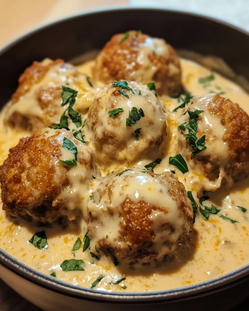Carnivore Creamy Meatballs