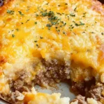Cheddar Bay Ground Beef Cobbler