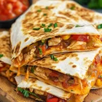 Chicken Fajita Quesadillas