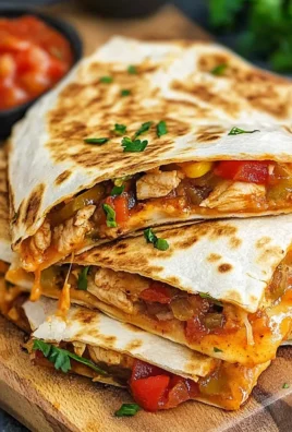 Chicken Fajita Quesadillas
