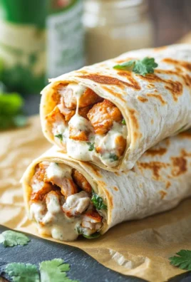 Chicken Ranch Wraps