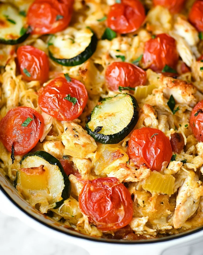 Chicken Tzatziki Casserole