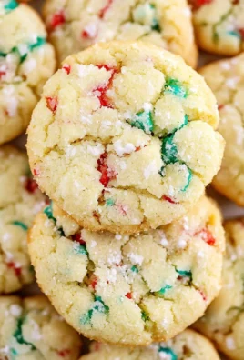 Christmas Gooey Butter Cookies