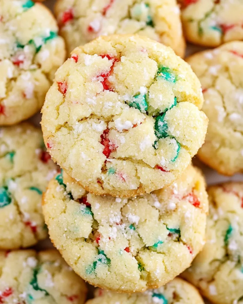 Christmas Gooey Butter Cookies