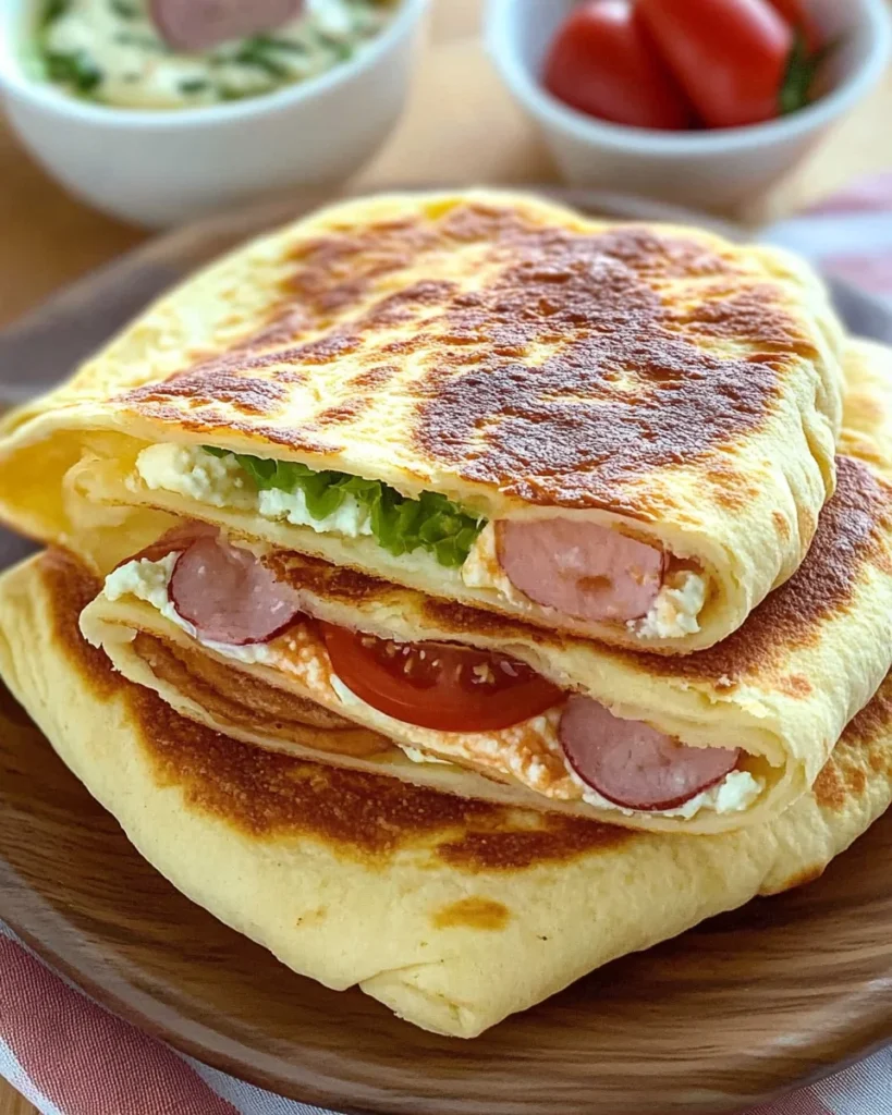 Cottage Cheese Flatbread