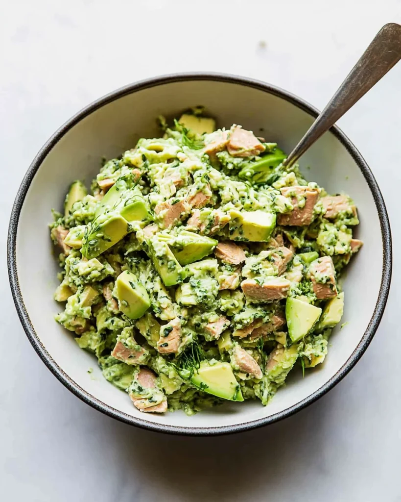 Creamy Avocado Tuna Salad