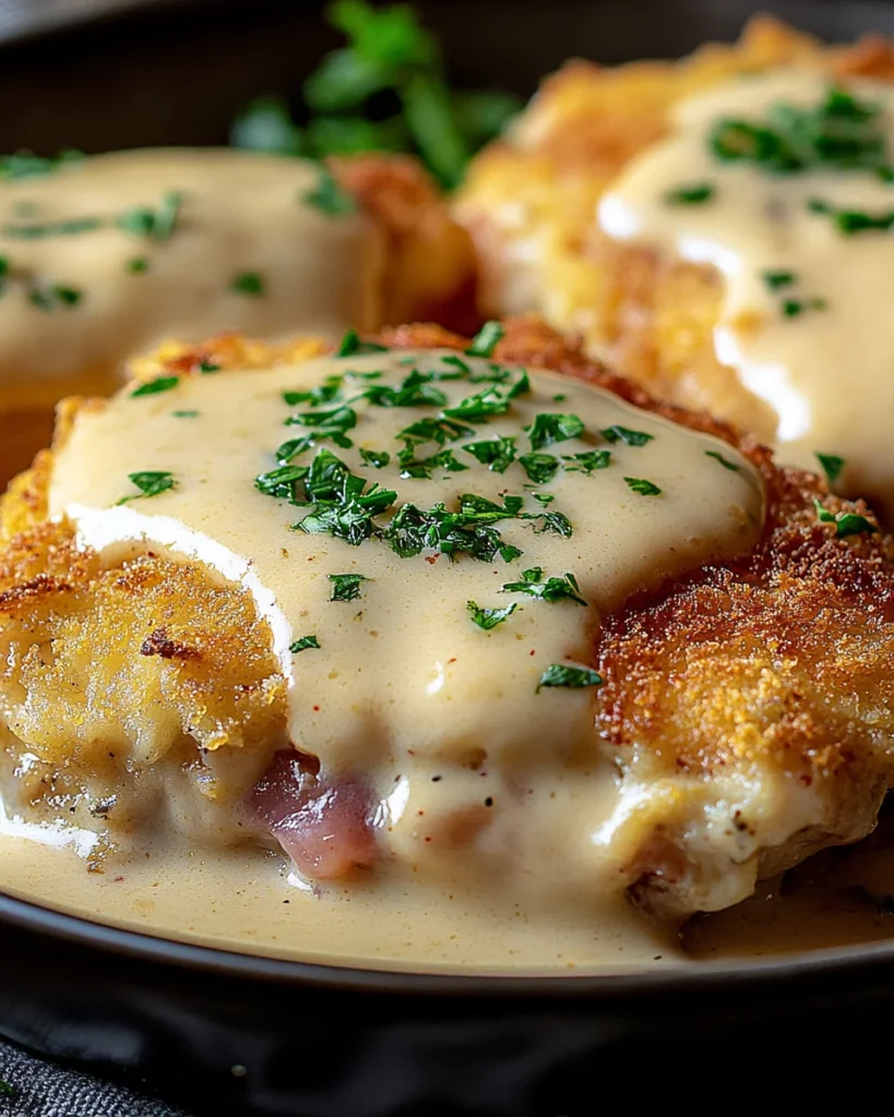 Creamy Chicken Cordon Bleu
