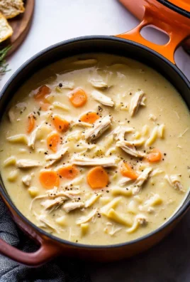 Creamy Chicken Noodle Soup