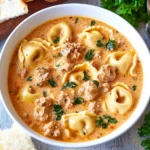 Creamy Tortellini Soup