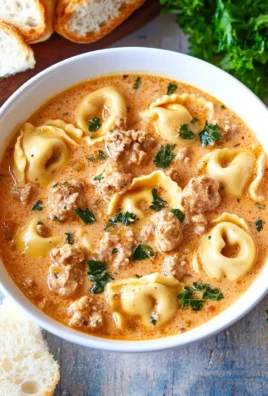 Creamy Tortellini Soup