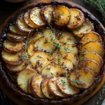 Crispy Balsamic-Thyme Potato Torte