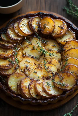 Crispy Balsamic-Thyme Potato Torte