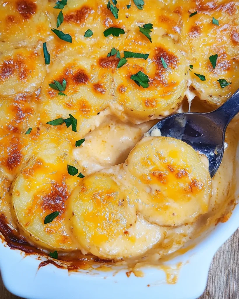 Easy Cheesy Scalloped Potatoes