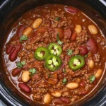 Easy Crockpot Chili