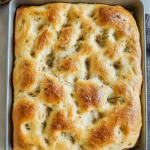 Easy Homemade Focaccia Bread