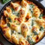 Easy Spinach & Ricotta Stuffed Shells