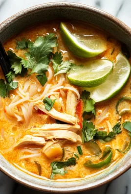 Easy Thai Chicken Curry Soup