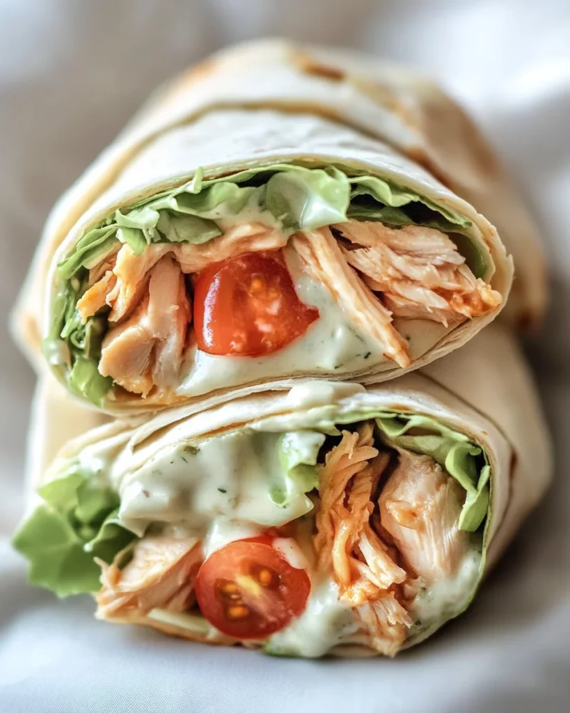 Flavorful Rotisserie Chicken Wraps