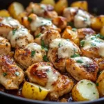 Garlic Parmesan Chicken and Potatoes (One-Pan Dinner)