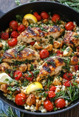 Greek Chicken and Lemon Rice
