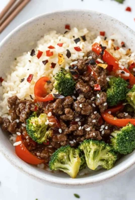 Ground Beef and Broccoli