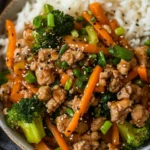 Ground Turkey Teriyaki Stir Fry