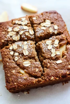 Healthy Breakfast Oatmeal Apple Cake