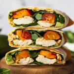 Healthy Chicken Avocado Wraps
