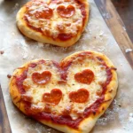 Heart-Shaped Pizza