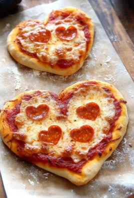 Heart-Shaped Pizza