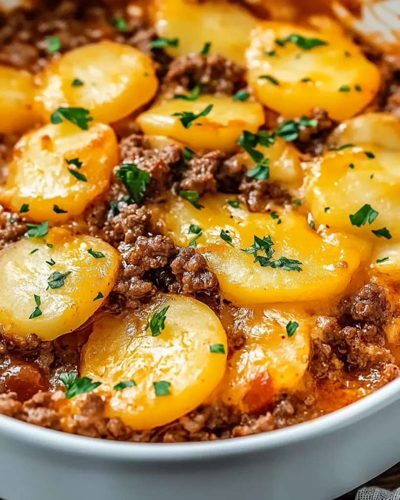 Hobo Casserole Ground Beef