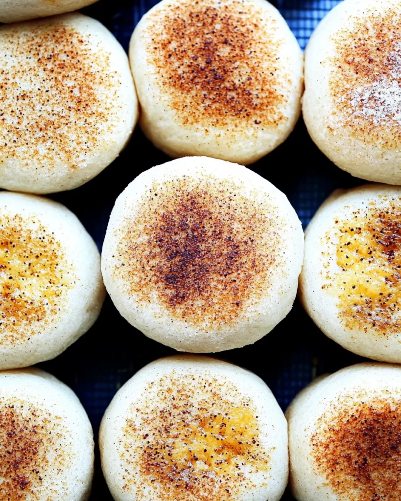 Homemade Sourdough English Muffins