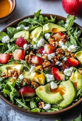 Juicy Christmas Salad with Honey Mustard Dressing