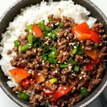 Korean Ground Beef Bowl