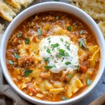 Lasagna Soup
