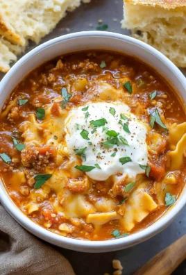 Lasagna Soup