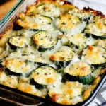 Low-Carb Easy Cheesy Zucchini Bake