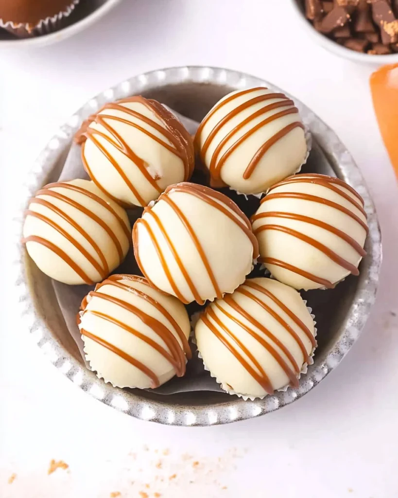 No-Bake Biscoff Cookie Truffles