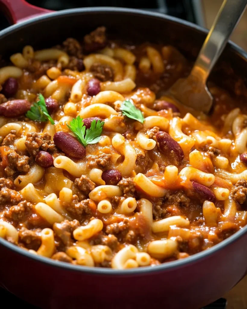 One Pot Chili Mac