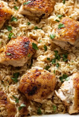 Oven-Baked Chicken and Rice