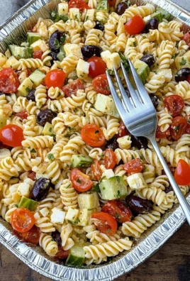 Pasta Salad For A Crowd
